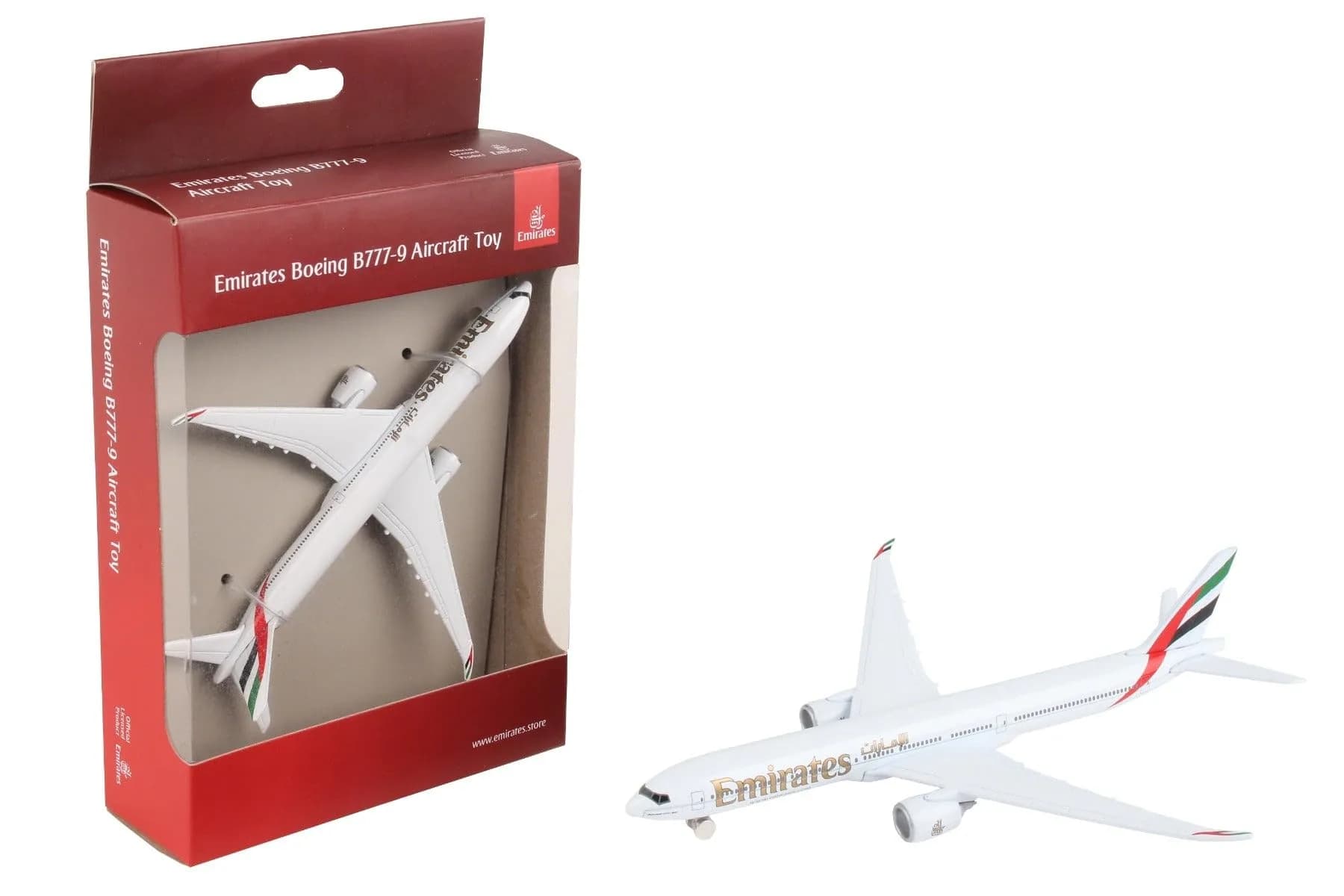 Daron Toy Airplane Emirates 777x | Die-Cast Metal Model for Kids 3+ — EMIRATES 777X