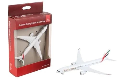 Daron Toy Airplane Emirates 777x | Die-Cast Metal Model for Kids 3+ thumbnail 1
