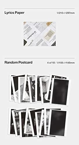 JUSTSWAGDDEEFF Rose BlackPink Album | Folded Poer & Photocards, 1 Count, Multicolor, Framed, Modern, Rose Theme thumbnail 3