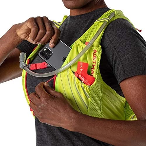 Nathan Women's Pinnacle Race Vest & 12L Hydration Pack | Water-Resistant, Moisture Wicking, 1.6L Bladder, Lightweight thumbnail 6