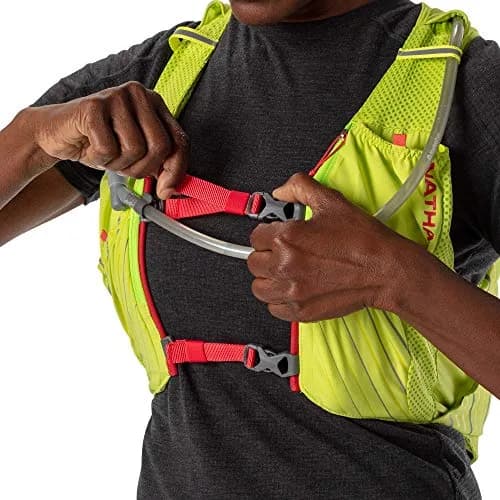 Nathan Women's Pinnacle Race Vest & 12L Hydration Pack | Water-Resistant, Moisture Wicking, 1.6L Bladder, Lightweight thumbnail 9