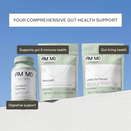 Amy Myers MD Leaky Gut Revive® Strawberry - Gut Repair Powder 7.09oz | Supports Digestive Health thumbnail 7