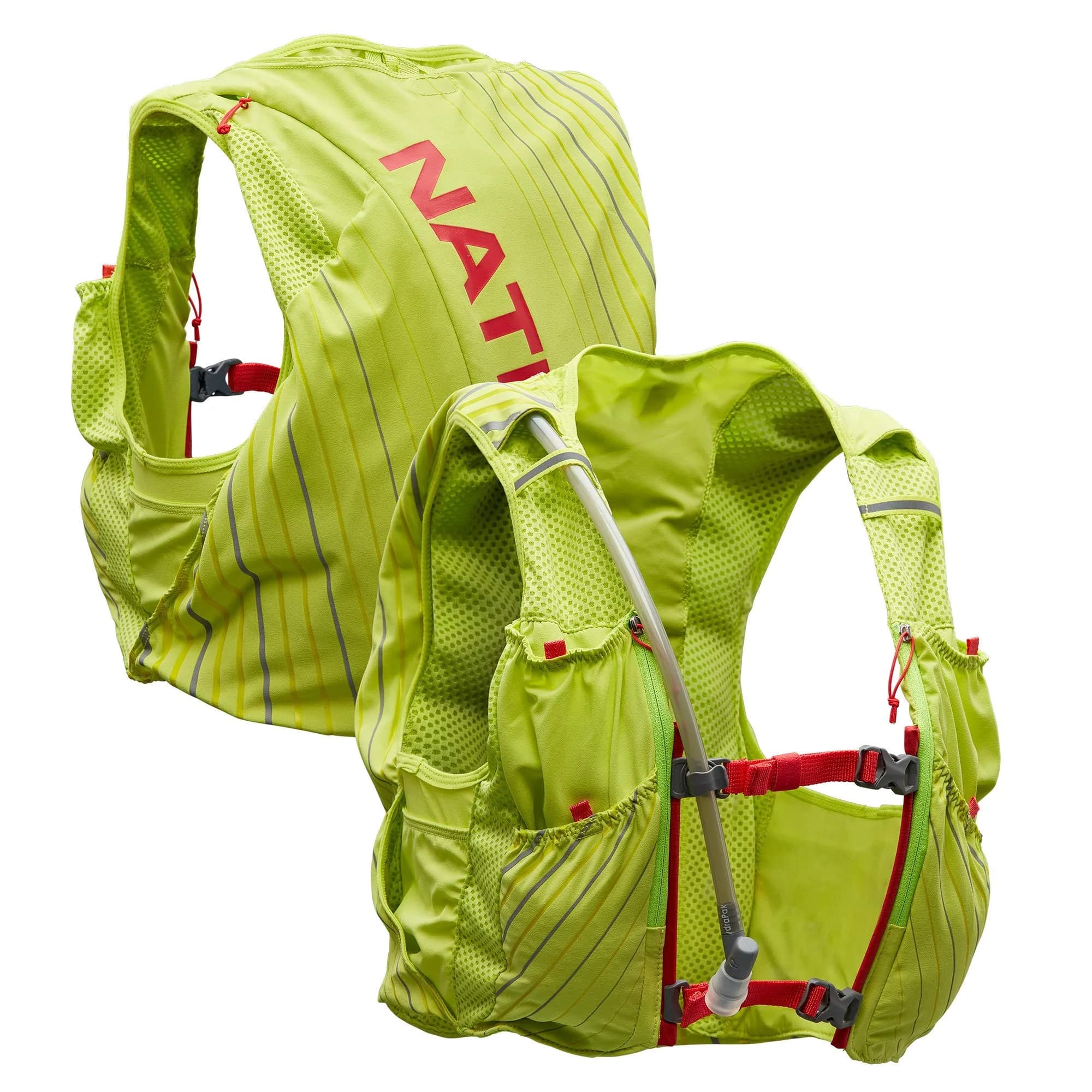 Nathan Women's Pinnacle Race Vest & 12L Hydration Pack with 1.6L Bladder Water-Resistant Moisture Wicking