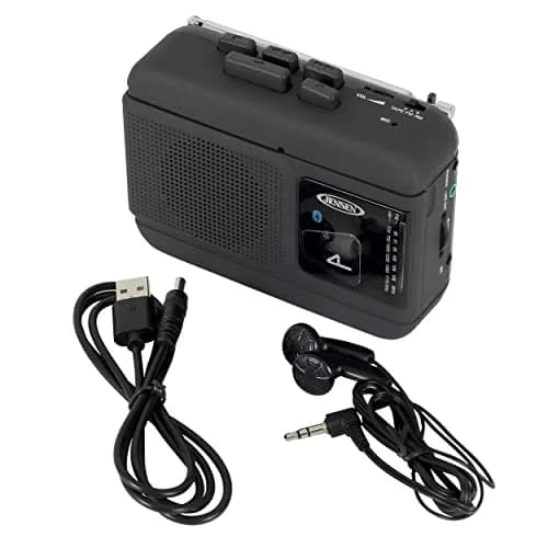 Jensen MCR-60 Portable Cassette Player/Recorder with Bluetooth & Radio | Vintage Audio in India thumbnail 4