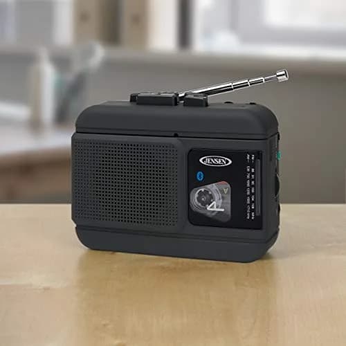 Jensen MCR-60 Portable Cassette Player/Recorder with Bluetooth & Radio | Vintage Audio in India thumbnail 8