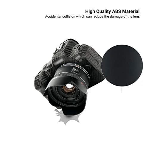JJC Tulip Flower Lens Hood for Canon RF 50mm f/1.8 STM | Reversible Lens Shade, Compatible with 43mm Filters & Cap thumbnail 5