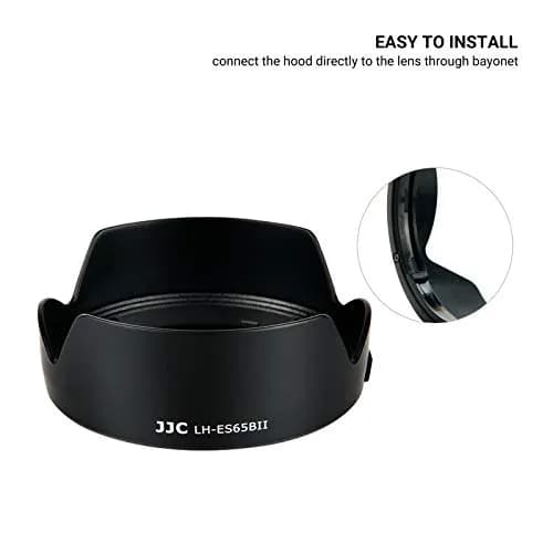 JJC Tulip Flower Lens Hood for Canon RF 50mm f/1.8 STM | Reversible Lens Shade, Compatible with 43mm Filters & Cap thumbnail 7