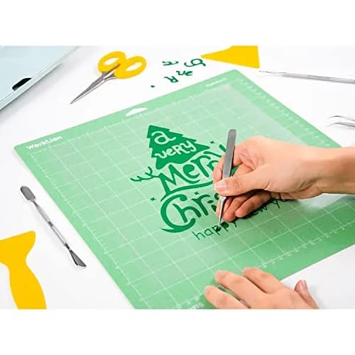 WORKLION Cutting Mat 12x12 | Compatible with Maker/Maker 3/4 & Explore 3/4, Variety Sticky Vinyl (6 Pack) thumbnail 6