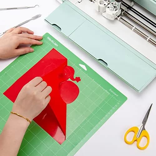 WORKLION Cutting Mat 12x12 | Compatible with Maker/Maker 3/4 & Explore 3/4, Variety Sticky Vinyl (6 Pack) thumbnail 7