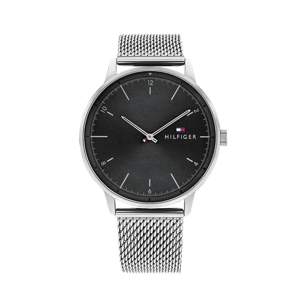 Tommy Hilfiger Men's Quartz Stainless Steel & Mesh Bracelet Watch 43mm | Classic American Style