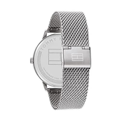 Tommy Hilfiger Men's Quartz Stainless Steel & Mesh Bracelet Watch 43mm | Classic American Style thumbnail 3