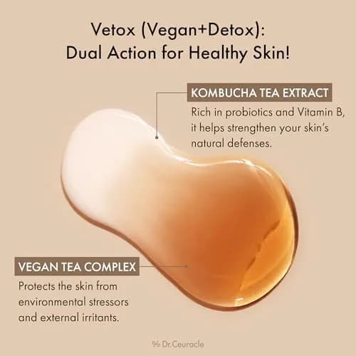 Dr.Ceuracle Vegan Kombucha Tea Essence, Hydrating Milky Toner 5.07 fl. oz. | Vegan Detox & Hydration for Sensitive Skin thumbnail 8