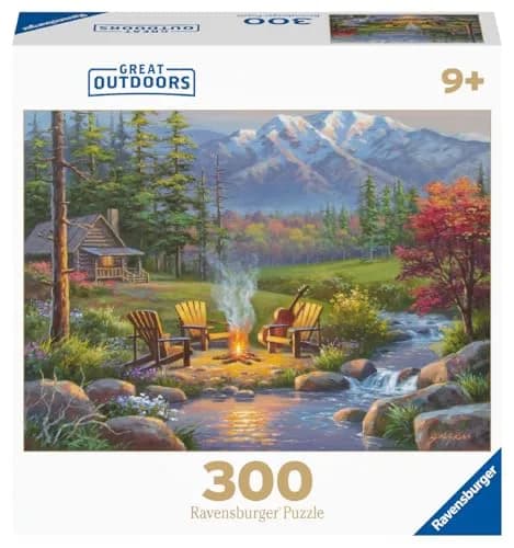 Ravensburger Riverside Livingroom Puzzle 300 pcs | Part of Great Outdoors Series | Eco-Friendly Materials thumbnail 2