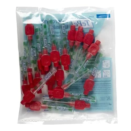 TePe Original Interdental Brushes Size 5 - 0.5mm | 20 Count Red Pack | Pack of 20 thumbnail 7