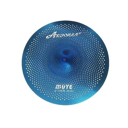 Arborea Low Volume Cymbal Pack Blue Mute 14"hi-hat+16"crash+18"crash+20"ride 5 Pieces | Stainless Steel thumbnail 4