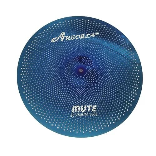 Arborea Low Volume Cymbal Pack Blue Mute 14"hi-hat+16"crash+18"crash+20"ride 5 Pieces | Stainless Steel thumbnail 6