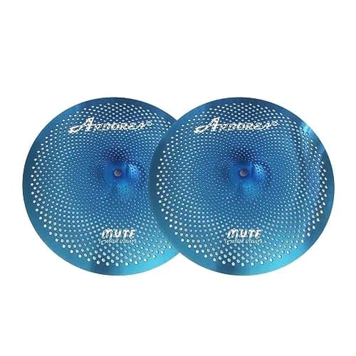 Arborea Low Volume Cymbal Pack Blue Mute 14"hi-hat+16"crash+18"crash+20"ride 5 Pieces | Stainless Steel thumbnail 2