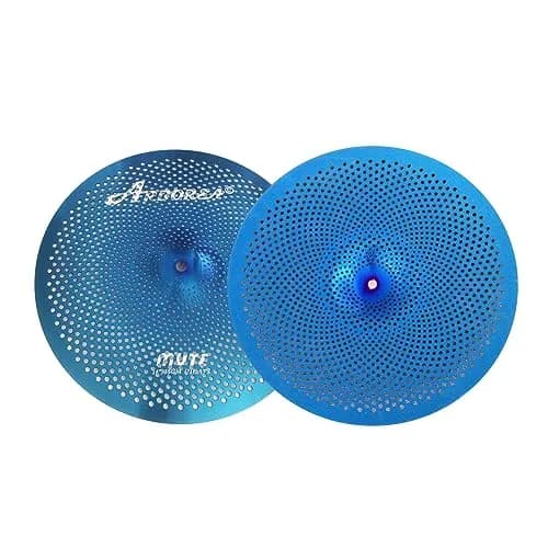 Arborea Low Volume Cymbal Pack Blue Mute 14"hi-hat+16"crash+18"crash+20"ride 5 Pieces | Stainless Steel thumbnail 3