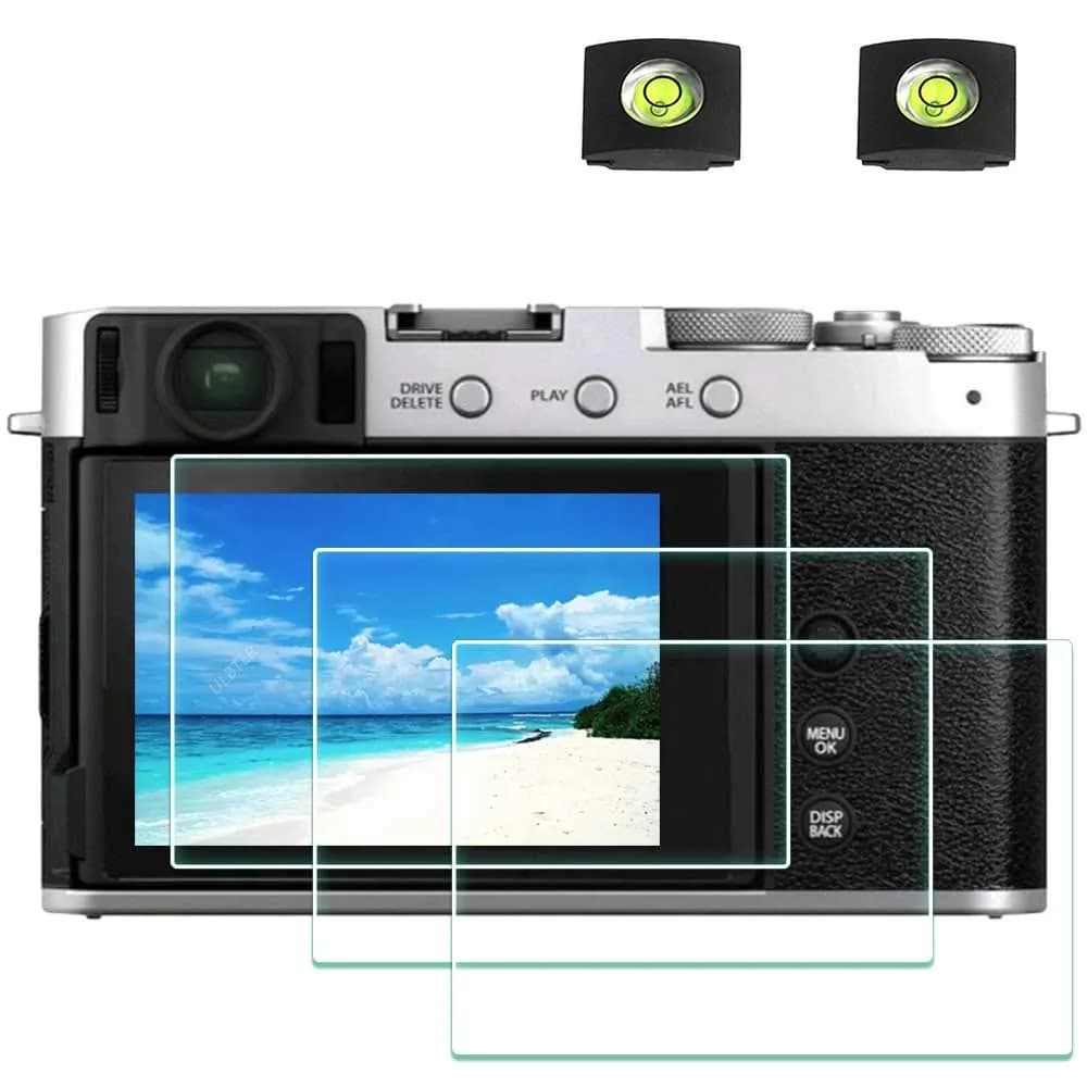 ULBTER Tempered Glass Screen Protector for Fujifilm X-E5 Camera LCD | 3+2 Pack — X-E4