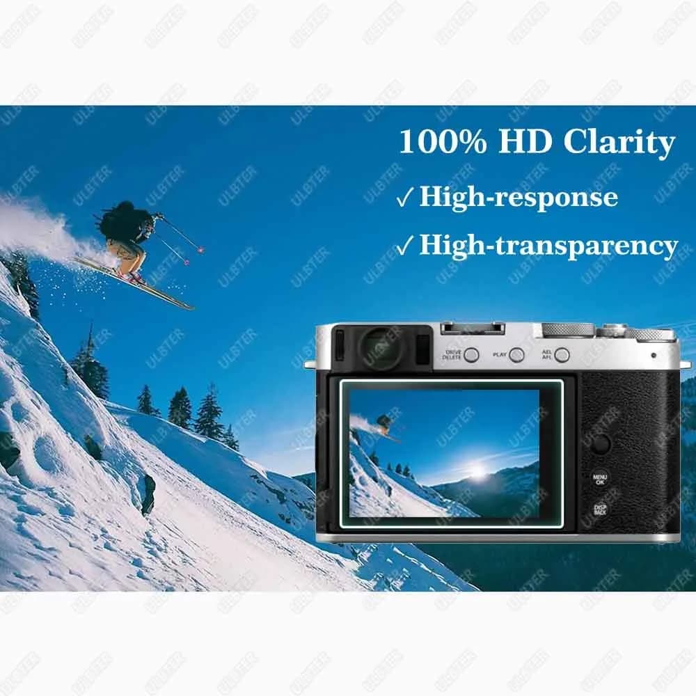 ULBTER Tempered Glass Screen Protector for Fujifilm X100VI X-E4 X100V | 3+2 Pack - view 5