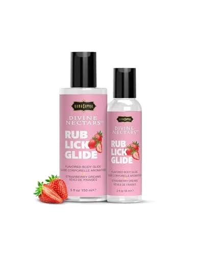 KAMA SUTRA Divine Nectars Strawberry Dreams 2 fl oz (59ml) | Flavored Body Topping for Couples thumbnail 8