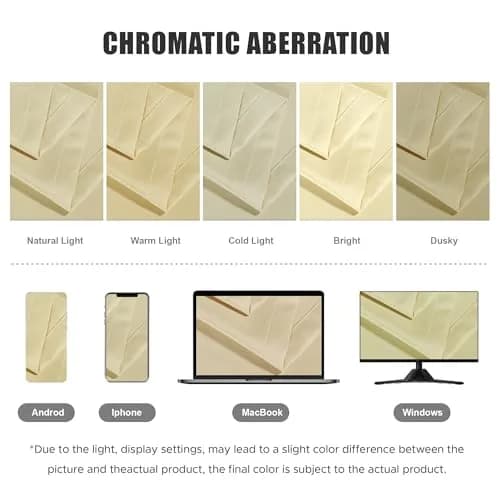 BONZER Waterproof Outdoor Curtains for Patio 54"W x 84"L | Waterproof, Privacy & Sun Block thumbnail 6