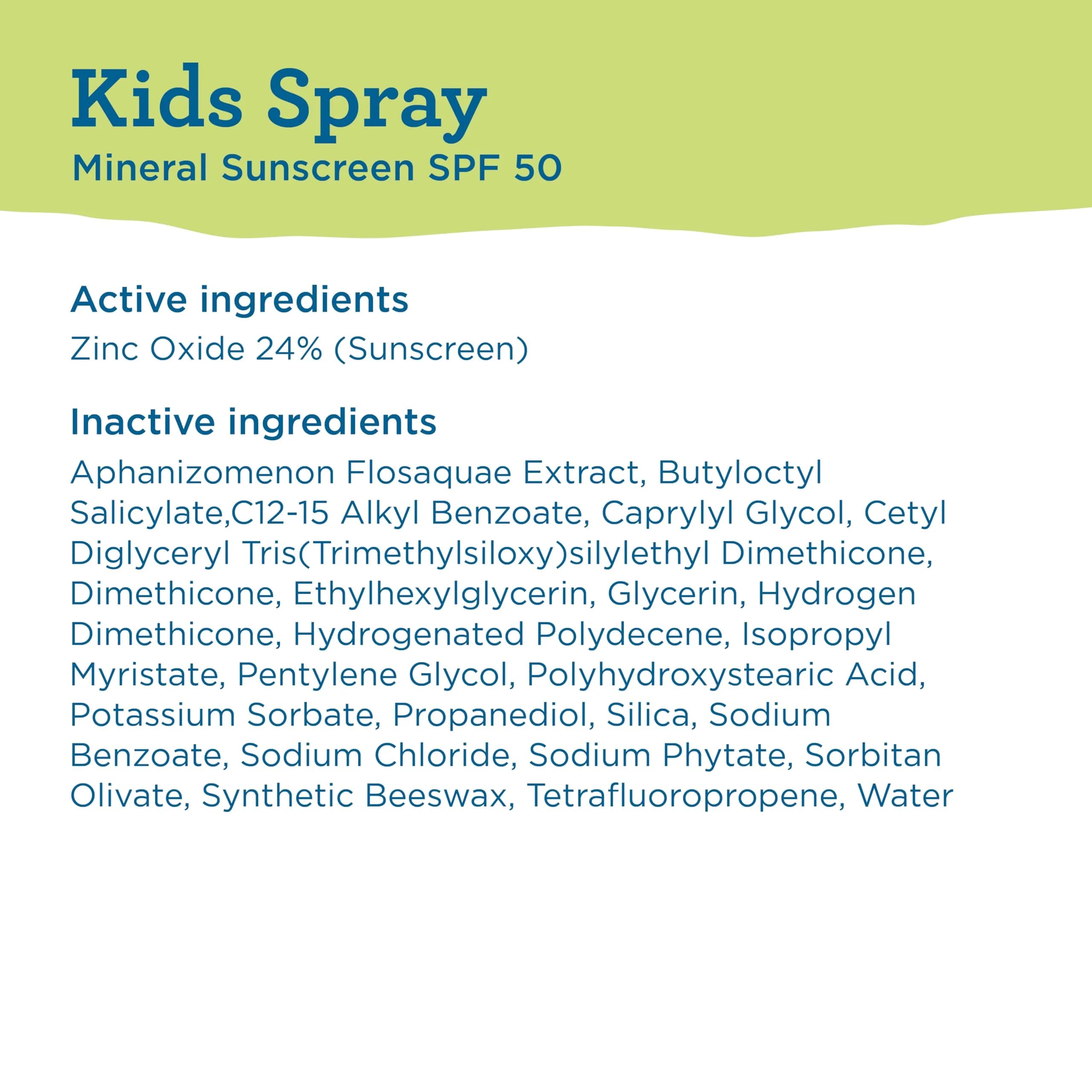 Blue Lizard Kids Mineral Sunscreen Spray SPF 50+ | Gentle Zinc Oxide Protection for Sensitive Skin - view 7