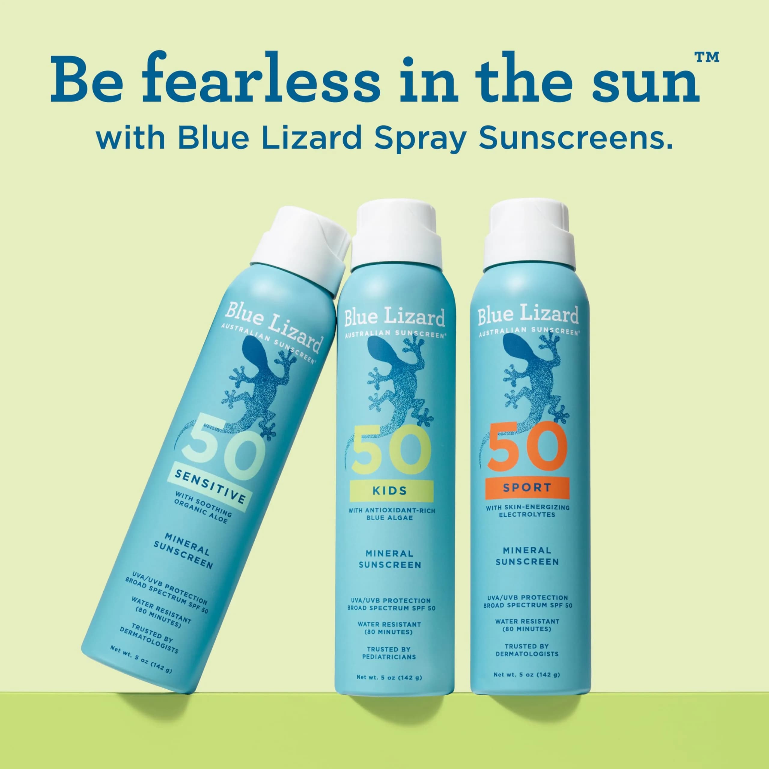 Blue Lizard Kids Mineral Sunscreen Spray SPF 50+ | Gentle Zinc Oxide Protection for Sensitive Skin - view 8