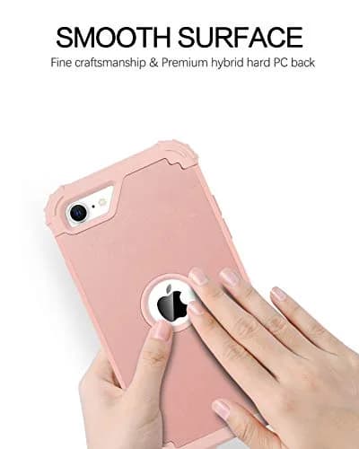 BENTOBEN Heavy Duty Cellular Phone Case for iPhone SE 2020 & 2022 | Shockproof 3-in-1 Rugged Drop Protection thumbnail 6