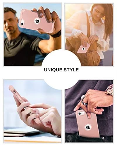 BENTOBEN Heavy Duty Cellular Phone Case for iPhone SE 2020 & 2022 | Shockproof 3-in-1 Rugged Drop Protection thumbnail 7