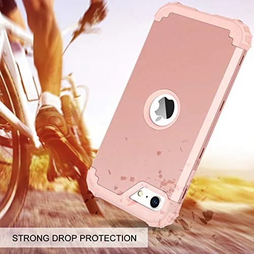 BENTOBEN Heavy Duty Cellular Phone Case for iPhone SE 2020 & 2022 | Shockproof 3-in-1 Rugged Drop Protection thumbnail 3