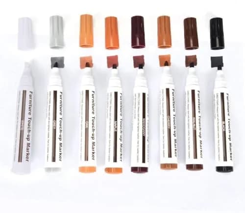SEISSO Furniture Repair Kit, 12 Colors Wood Fillers with Markers Wax Sticks | Easy Scratch & Crack Fix thumbnail 3