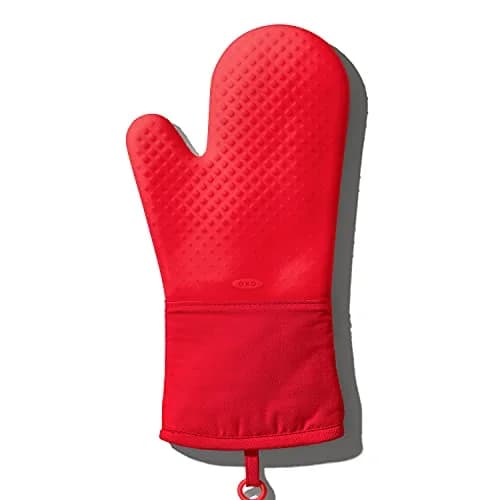 OXO Good Grips Silicone Oven Mitt - Jam | Heat-Resistant, Non-Slip, 13-inch Arm Protection thumbnail 1