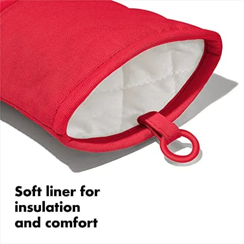 OXO Good Grips Silicone Oven Mitt - Jam | Heat-Resistant, Non-Slip, 13-inch Arm Protection thumbnail 3