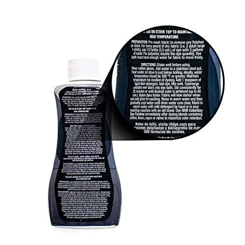 Craft County DyeMore Synthetic Liquid Fiber Dye Sapphire Blue 206ml (7 Oz) | For Polyester, Acrylic, Acetate thumbnail 3