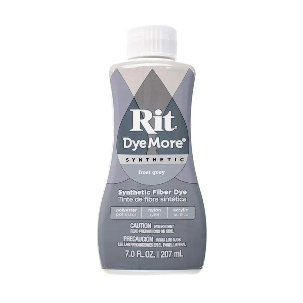 Craft County Synthetic Fabric Dye Liquid Frost Gray 198ml (7 Fl Oz) | Works on Polyester & Blends - main product image