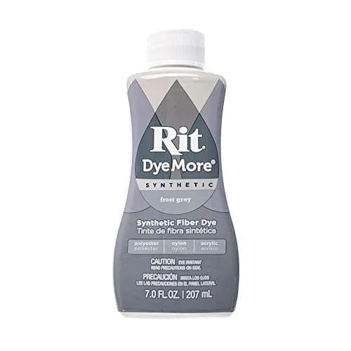 Craft County Synthetic Fabric Dye Liquid Frost Gray 198ml (7 Fl Oz) | Works on Polyester & Blends thumbnail 1