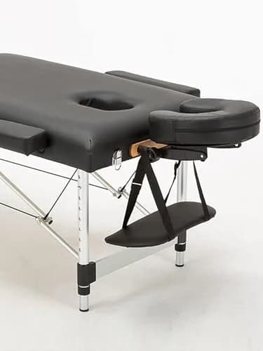 Kalolary Black Massage Face Cradle Cushion | Universal Crescent Headrest for Massage Tables thumbnail 8