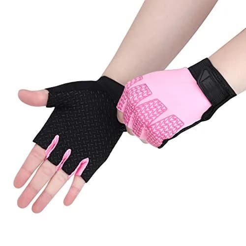 GREUS Kids Half Finger Cycling Gloves Breathable Shockproof UV Protection | Unisex 6-10Y thumbnail 2