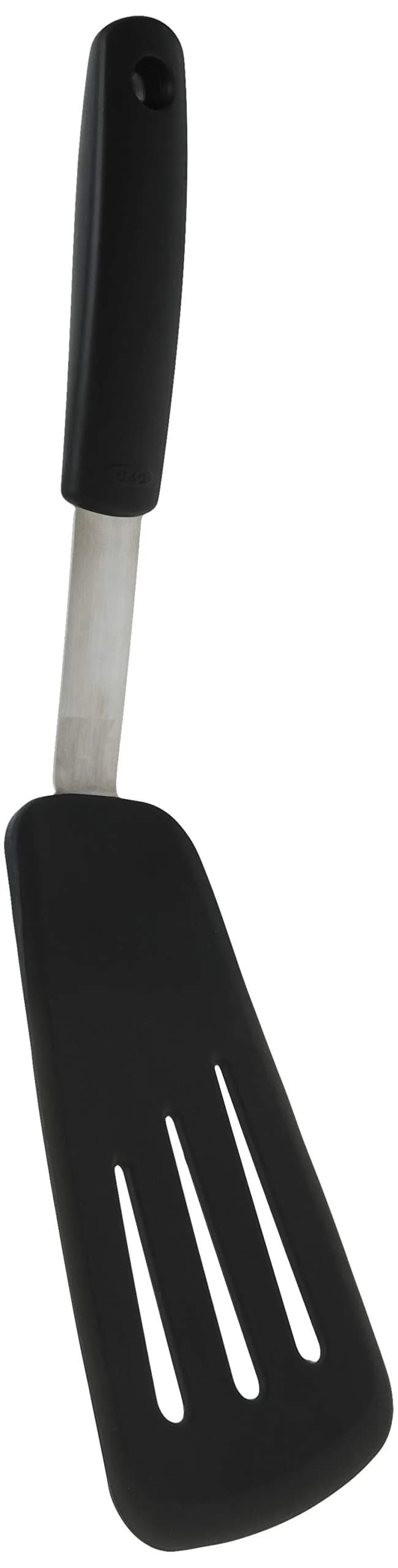 OXO Good Grips Large Silicone Flexible Turner & Omelet Turner | Heat-Resistant, Non-Stick Safe, Stainless Steel Core - view 4