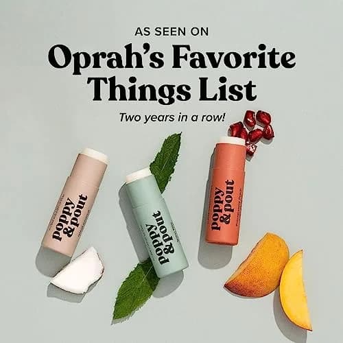 Poppy & Pout Island Coconut Jumbo Lip Balm | Hydrates with Beeswax, Vitamin E, Organic Coconut Oil | Cruelty-Free thumbnail 4