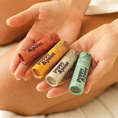 Poppy & Pout Island Coconut Jumbo Lip Balm | Hydrates with Beeswax, Vitamin E, Organic Coconut Oil | Cruelty-Free thumbnail 8
