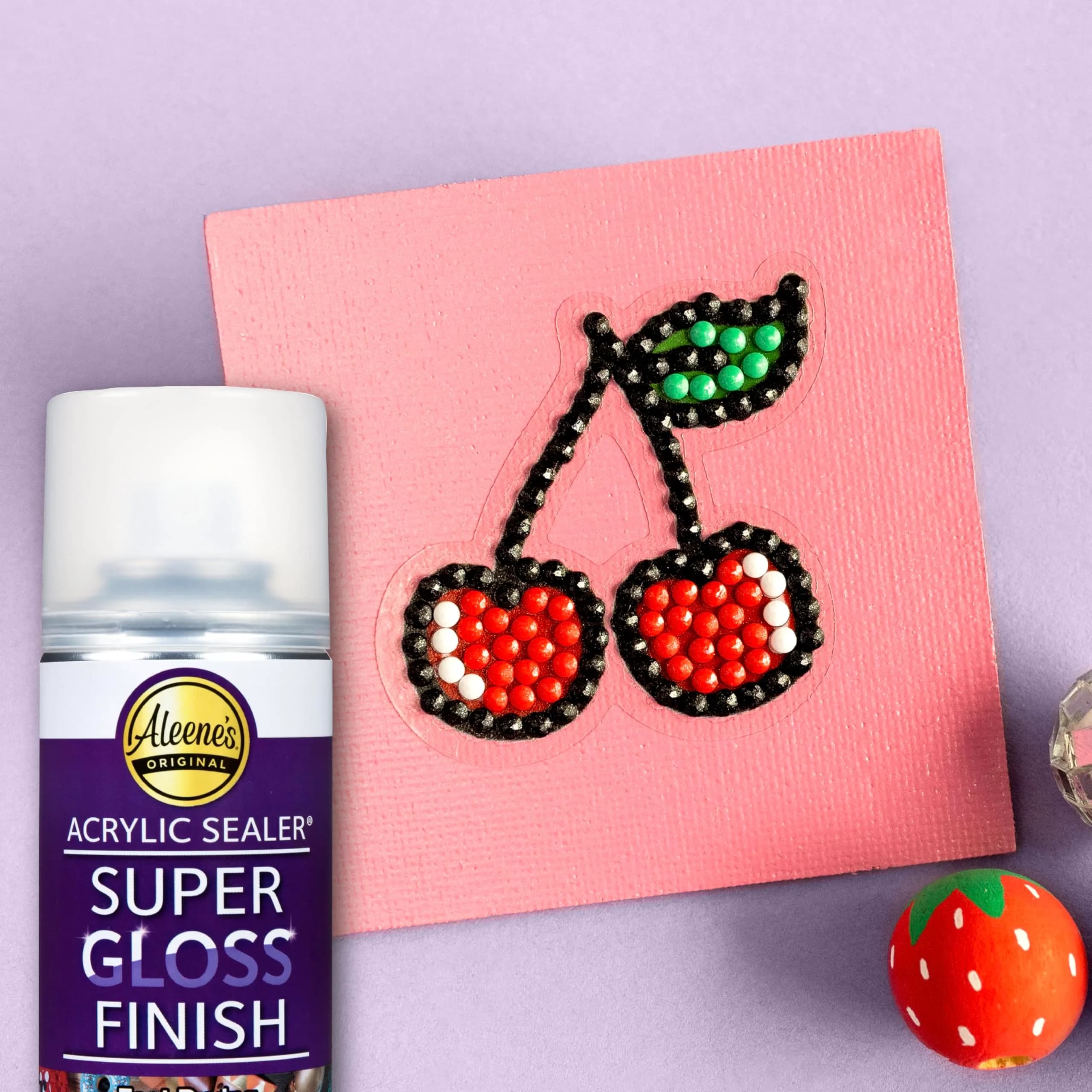 Aleene's Clear 6 oz Spray Acrylic Sealer | Super Gloss Finish for Crafts & Art Projects - view 5