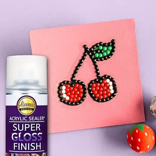 Aleene's Clear 6 oz Spray Acrylic Sealer | Super Gloss Finish for Crafts & Art Projects thumbnail 5
