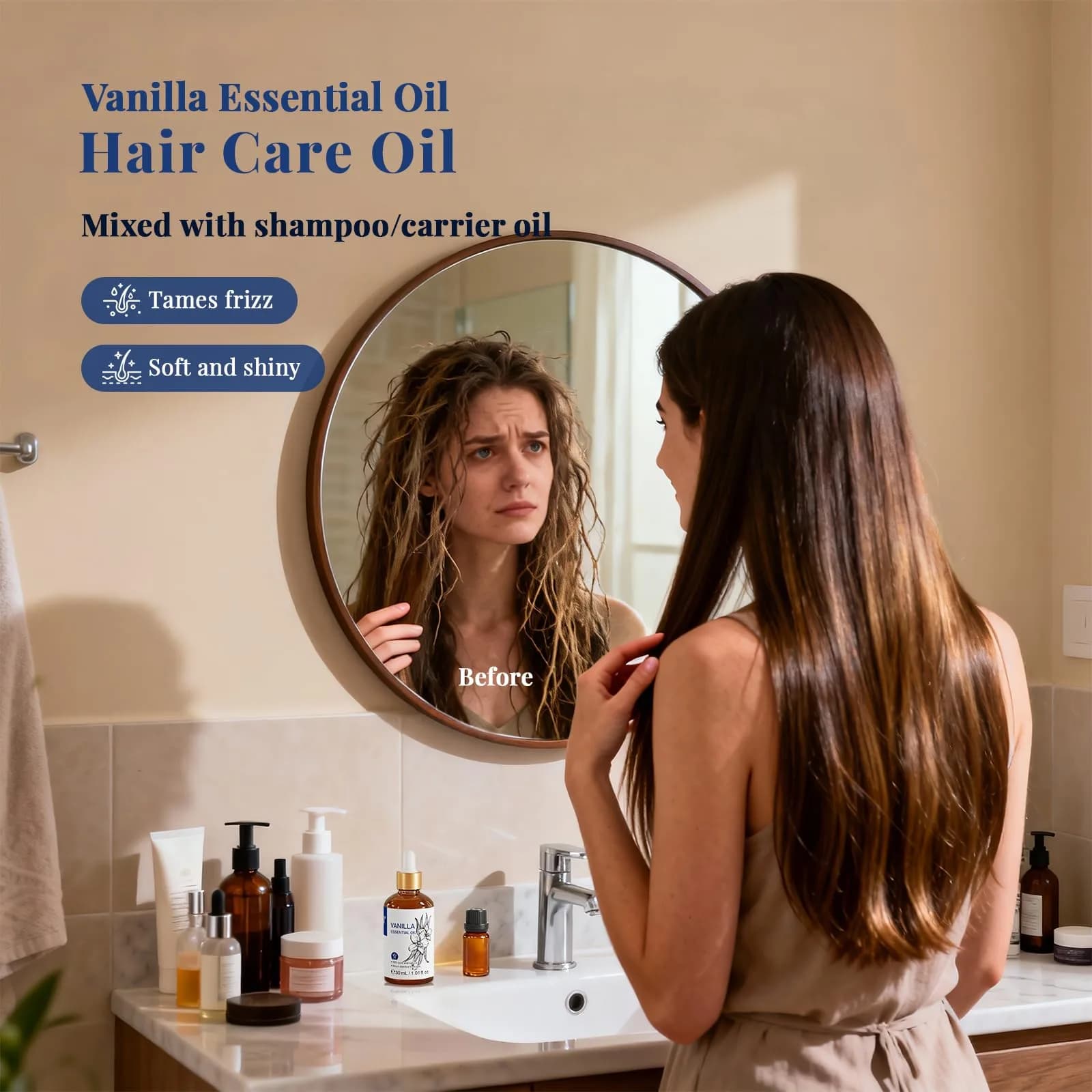 HIQILI Vanilla Essential Oil, 1 Fl Oz (30ML) | Pure & Natural Aroma for Diffusers & DIY - view 7