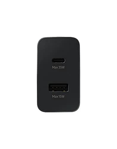Samsung 35W Dual Port USB-C Wall Charger Adapter | 35W PD SFC AFC Fast Charging thumbnail 5