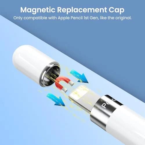 Delidigi USB C to Adapter for Apple Pencil 1st Gen Includes Tips & Cap | Compatible with iPad 10th/11th Gen thumbnail 6
