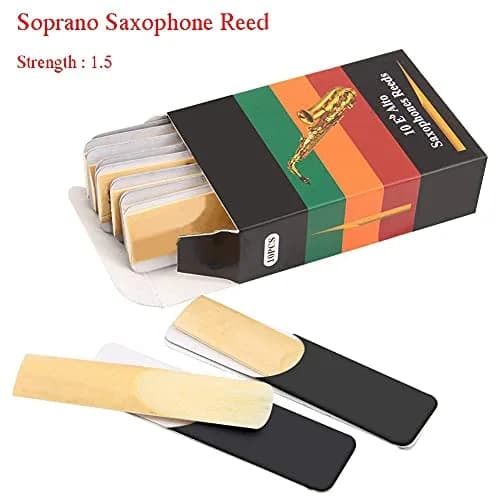 Alnicov Alto Saxophone Reeds 10pcs Strength 1.5 | Stable Sound for Beginners & Pros thumbnail 4