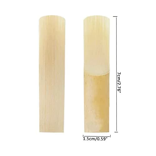 Alnicov Alto Saxophone Reeds 10pcs Strength 1.5 | Stable Sound for Beginners & Pros thumbnail 3