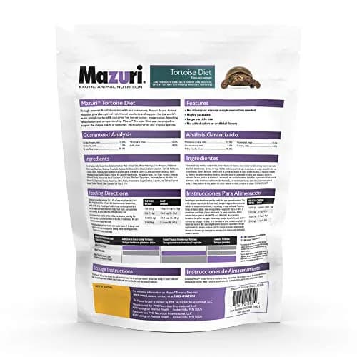 Mazuri Tortoise Diet Pellets 20 oz (567 g) | For Tropical & Forest Tortoises thumbnail 2